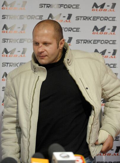 Wrestler Fyodor Yemelyanenko