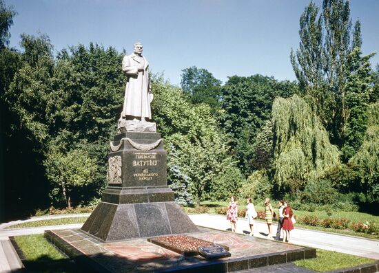 Monument to Gen. Nikolay Vatutin