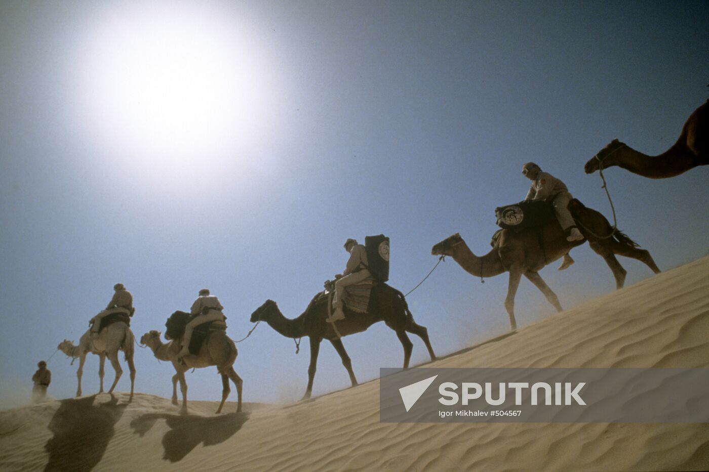 Jacek Palkiewicz crosses the Sahara Desert