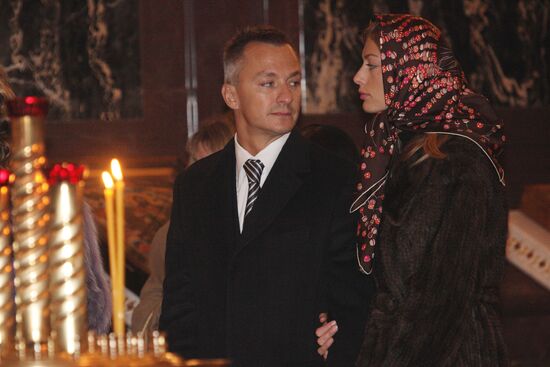 Stepan Mikhalkov and his wife Lisa