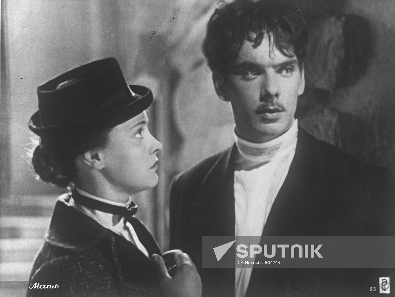 Actors Alexei Batalov and Tatyana Piletskaya