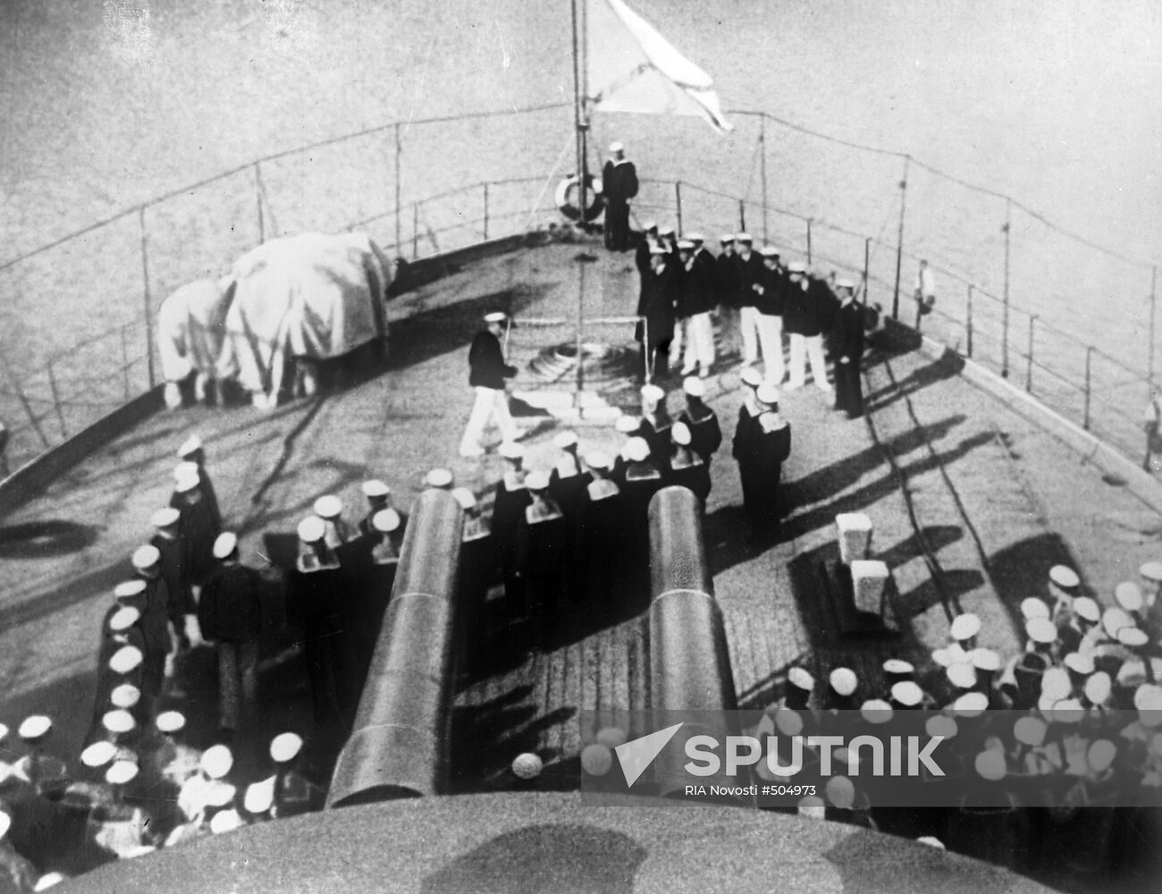 Scene from movie The Battleship Potyomkin