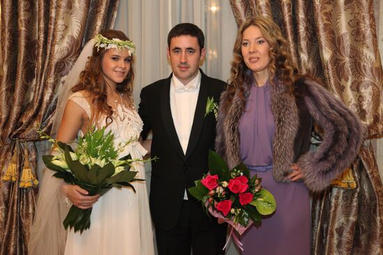 Arash Repac, Svetlana Tomasheva and Yekaterina Polozova