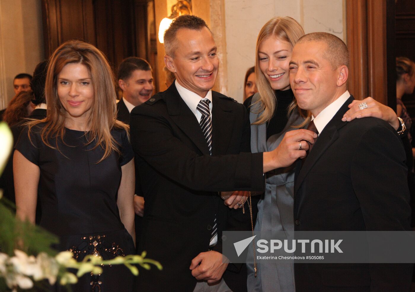 Novikov, Mikhalkov and their wives