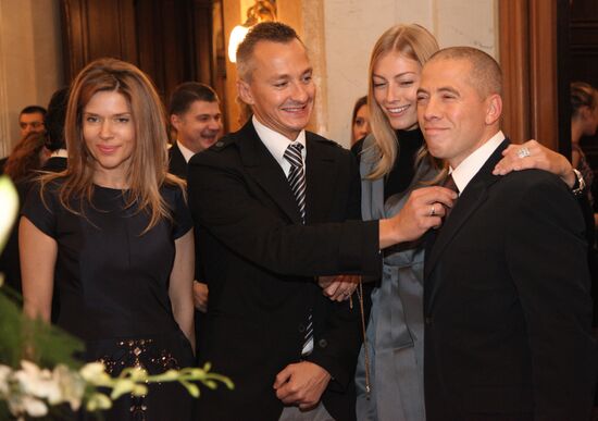 Novikov, Mikhalkov and their wives