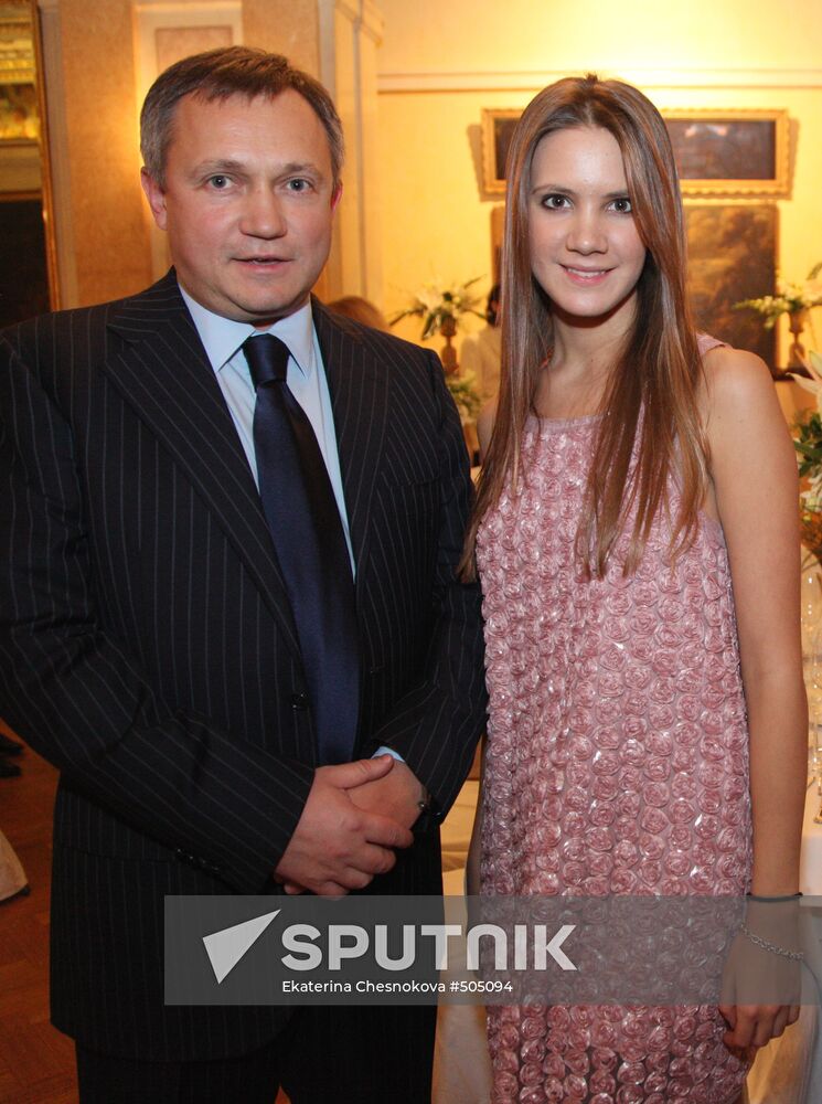 Sergei Plastinin and his daughter, Kira