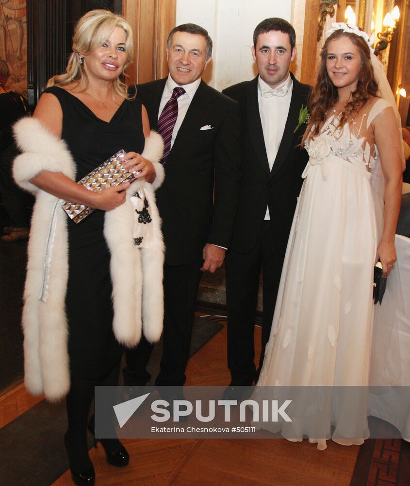 Arash Repac, Svetlana Tomasheva, Aras Agalarov and wife Irina