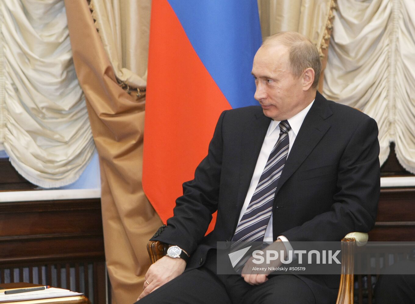 Vladimir Putin meeting with Robert Fico