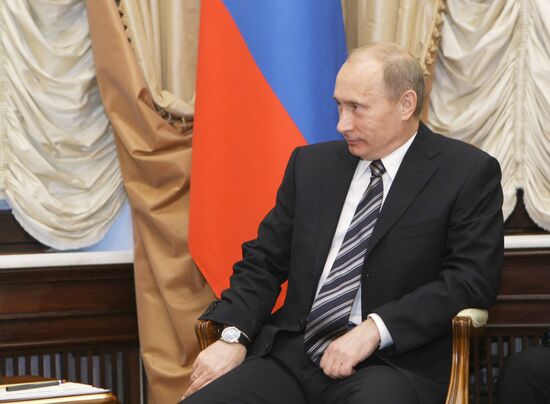 Vladimir Putin meeting with Robert Fico