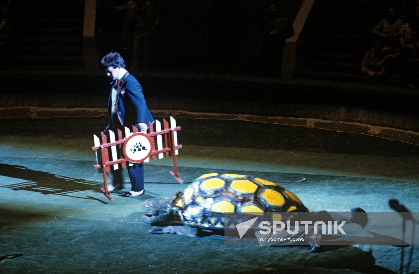 Clowns Semyon Margulyan and Igor Podchufarov