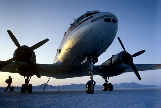 Freight airplane