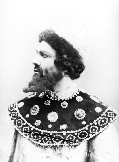 Shalyapin as Boris Godunov