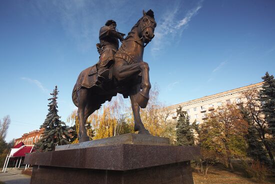 Monument to Count Grigory Zasekin in Volgograd