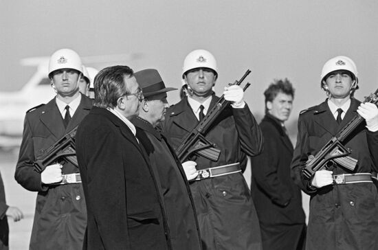 Mikhail Gorbachev in Rome