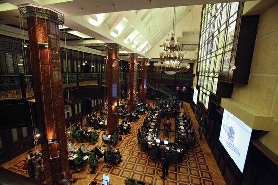 Kazakh Foreign Minister Kanat Saudabayev at MSU