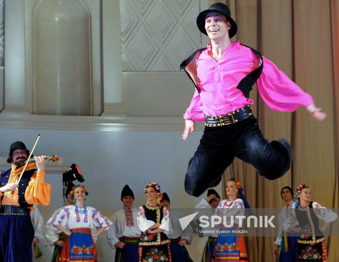 Night on Bald Mountain ballet performed by Moiseyev company