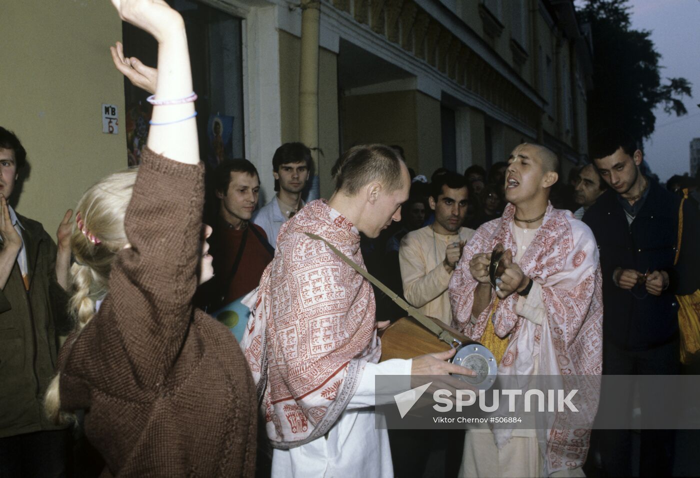 Moscow Krishna worshipers