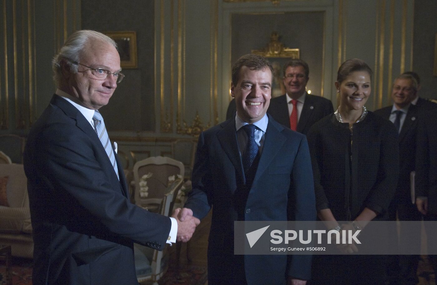 Dmitry Medvedev visits Sweden