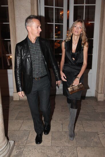 Stepan Mikhalkov and his wife Liza