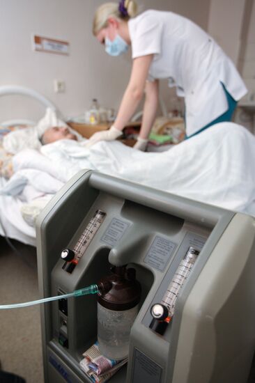 Pulmonary unit of Yekaterinburg's "New Hospital"