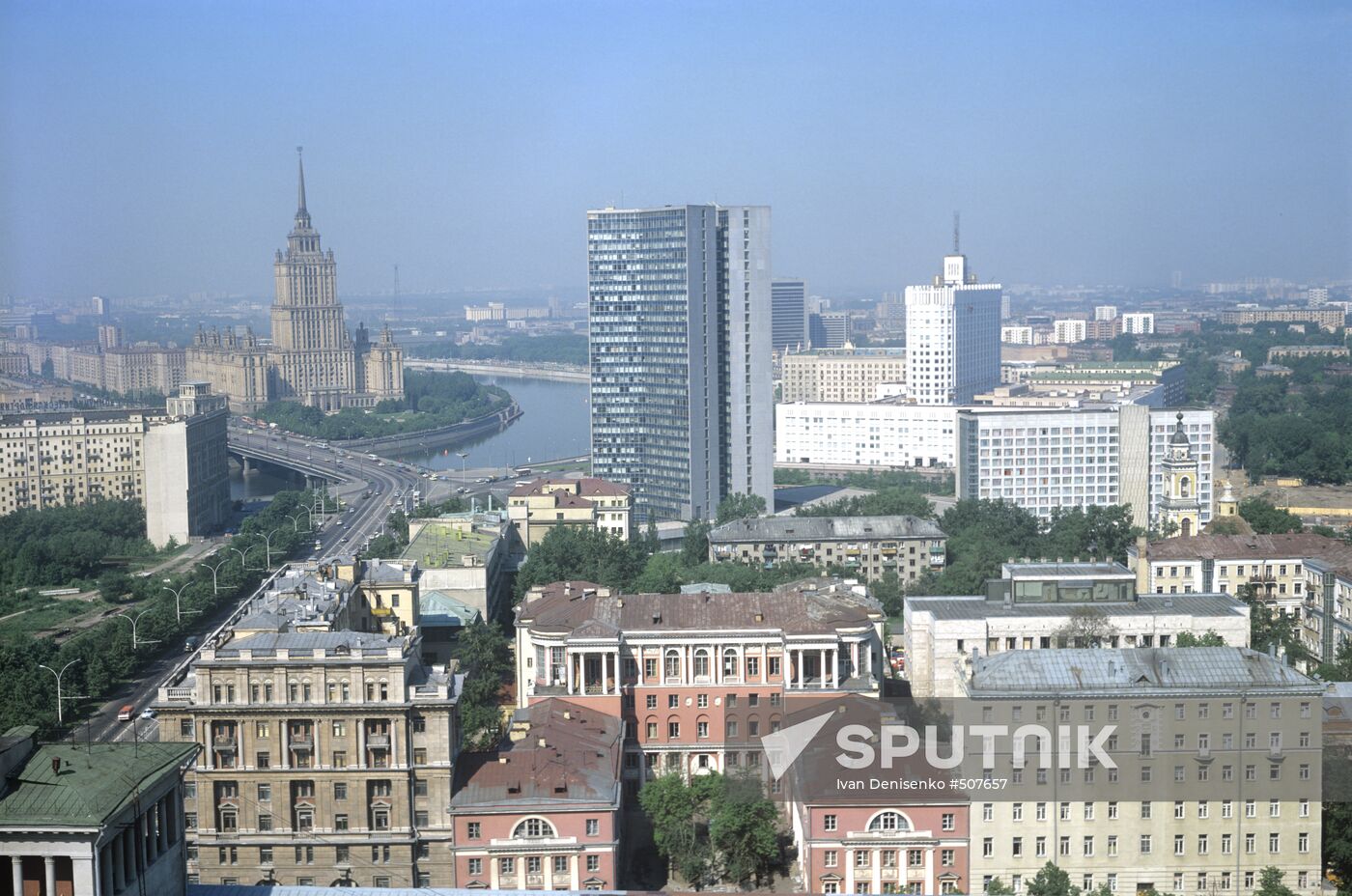 Panorama of Moscow