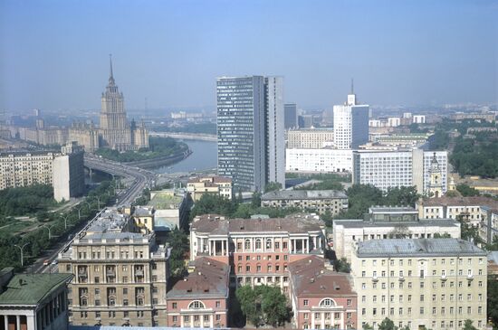 Panorama of Moscow
