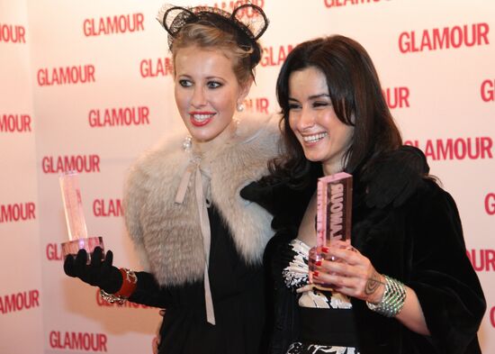 Tina Kandelaki and Ksenia Sobchak