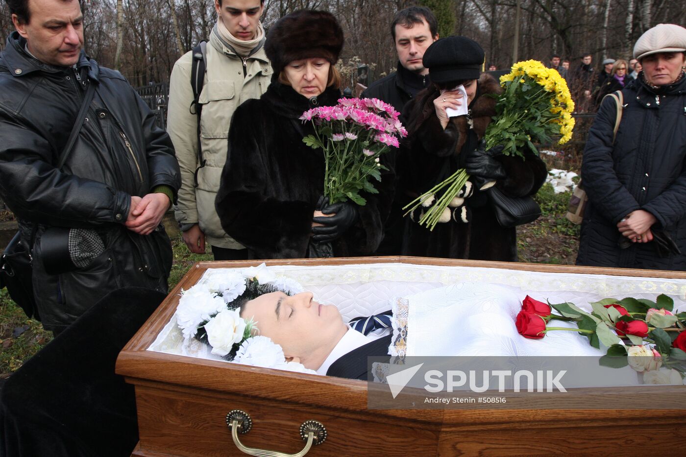 Funeral of Sergei Magnitsky at Preobrazhenskoye Cemetery