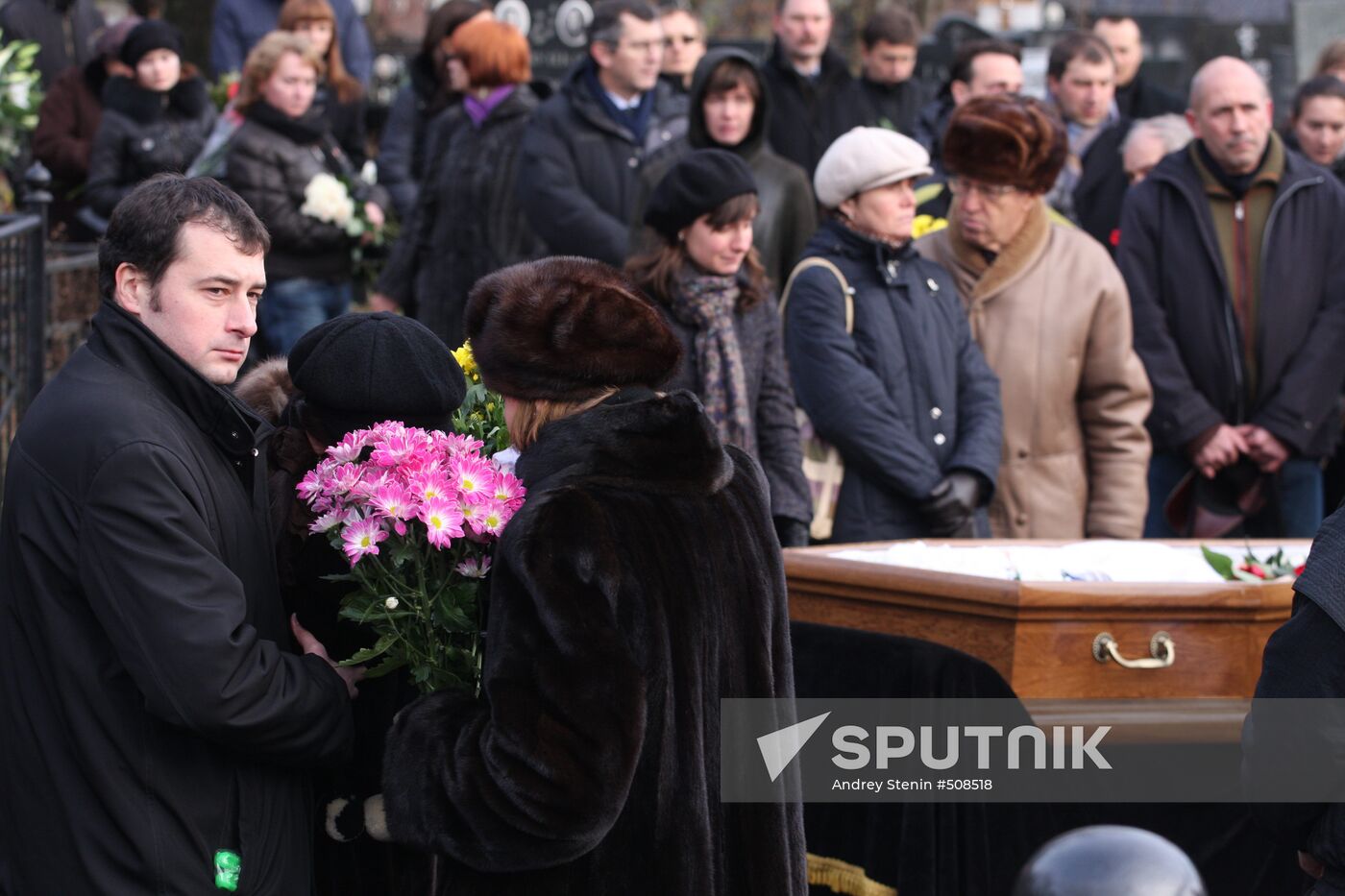 Funeral of Sergei Magnitsky at Preobrazhenskoye Cemetery