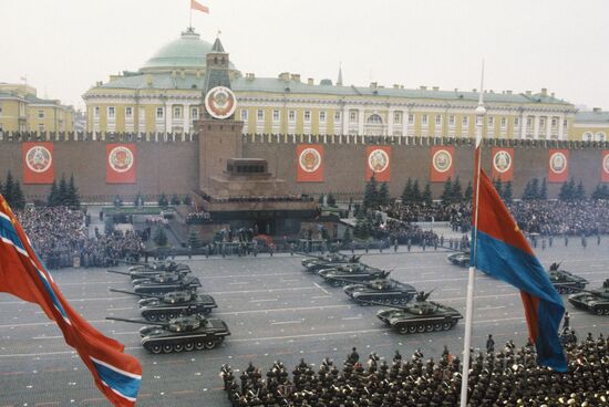Military Parade on Red Square