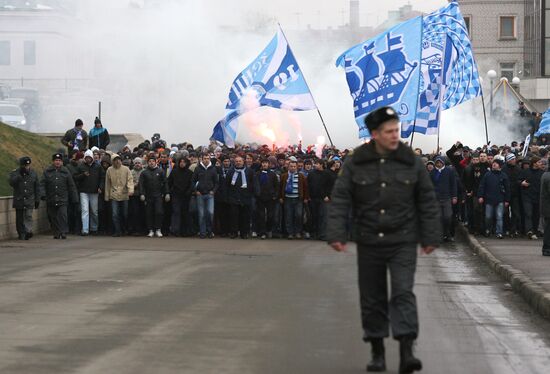 FC Zenit supporters