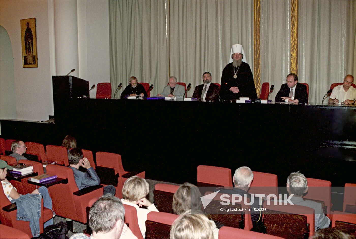 News conference