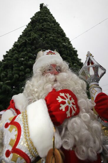 Father Frost celebrates his birthday