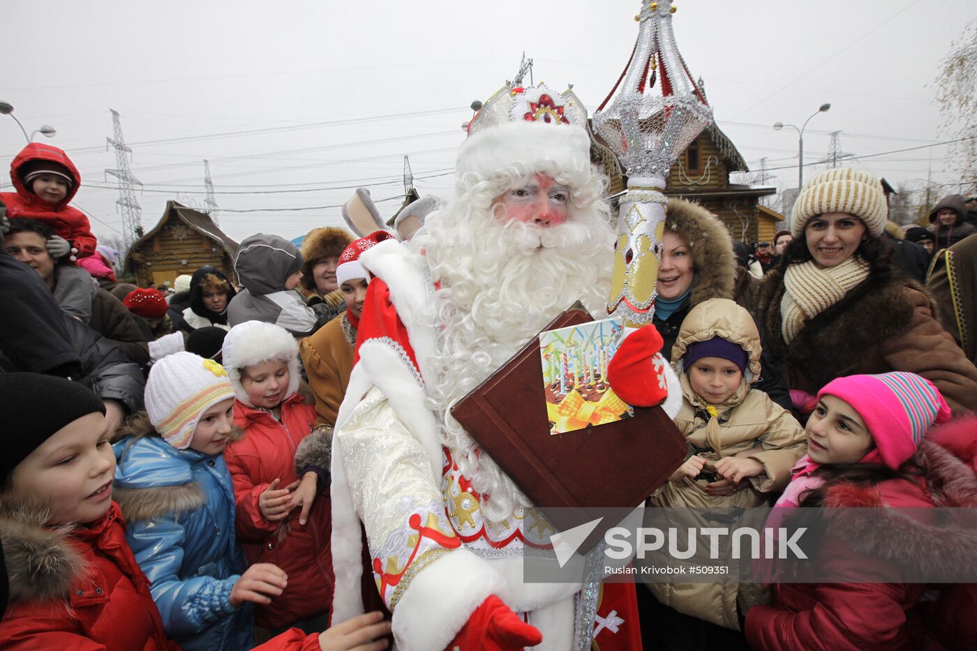 Father Frost celebrates his birthday