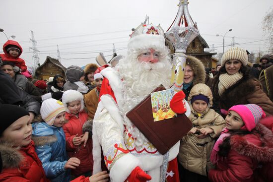 Father Frost celebrates his birthday