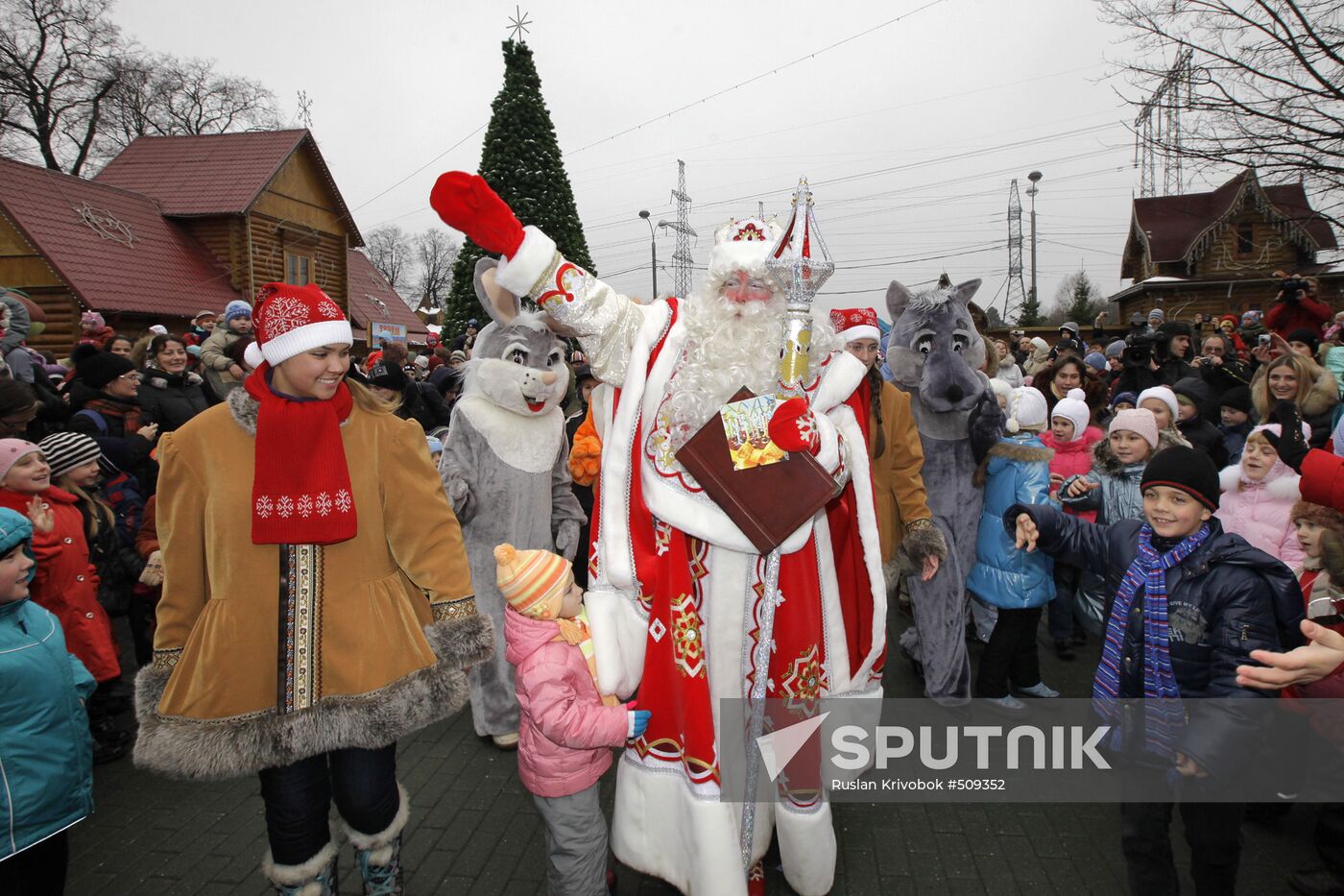 Father Frost celebrates his birthday