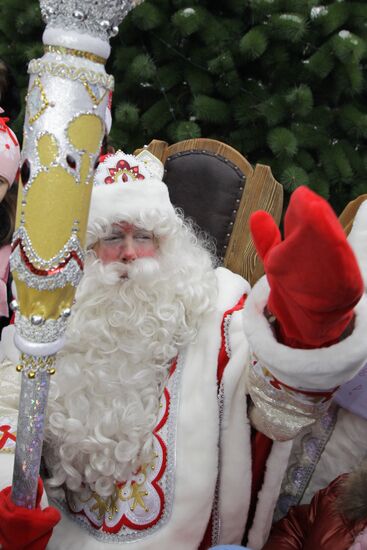 Father Frost celebrates his birthday