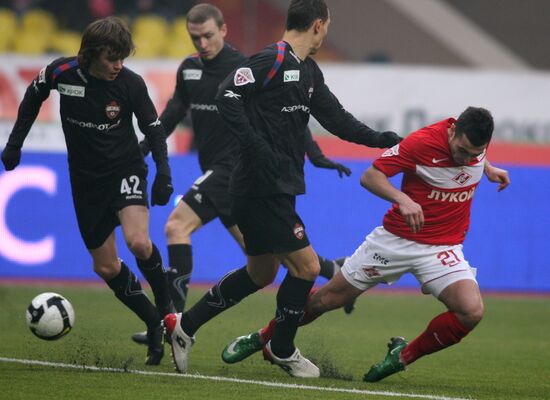 Russian Football Premier League: CSKA Moscow vs. Spartak Moscow
