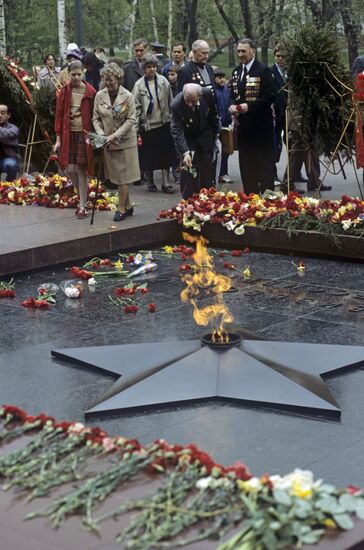 Eternal Flame at Tomb of Unknown Soldier