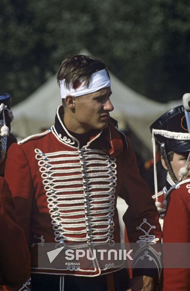 Participant in the "battle" on Borodino day