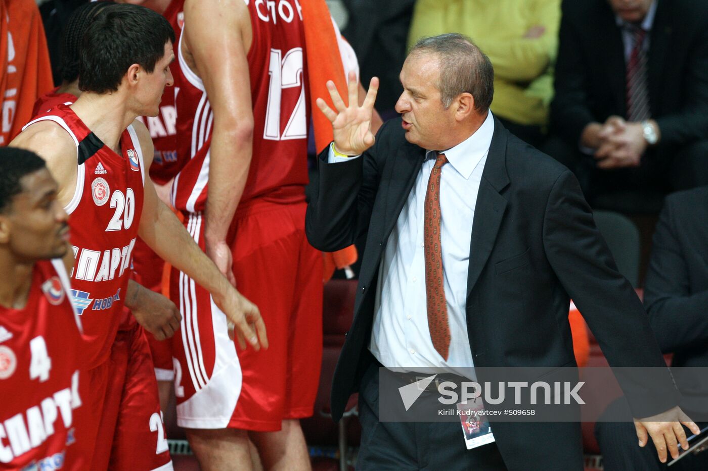 Russian Basketball Superleague: Spartak vs. Yenisei