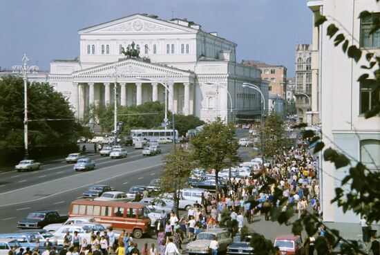 State Academic Bolshoi Theater in Moscow