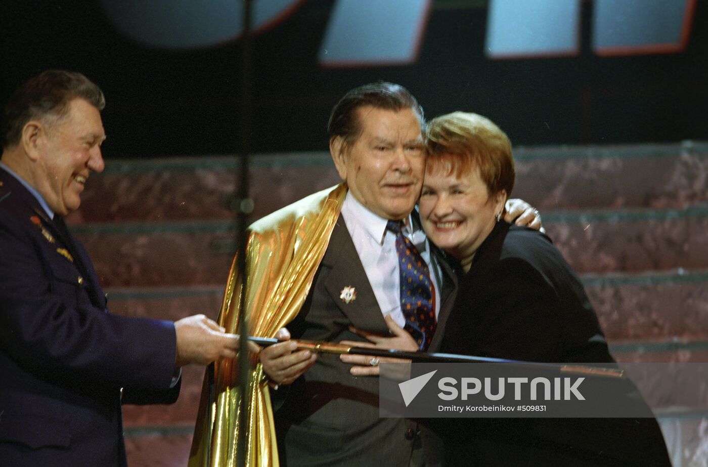 Alexey Maresyev and Lubov Sliska