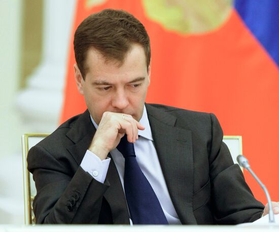 Meeting of presidential council, Kremlin