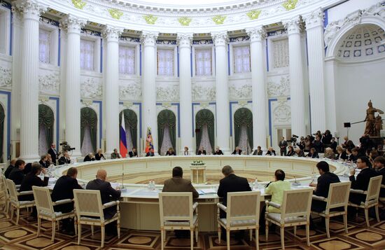 Meeting of presidential council, Kremlin