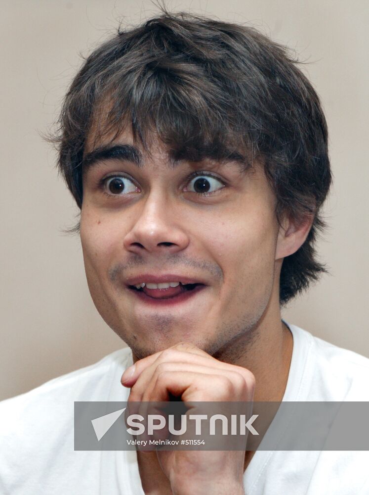 Pop singer Alexander Rybak