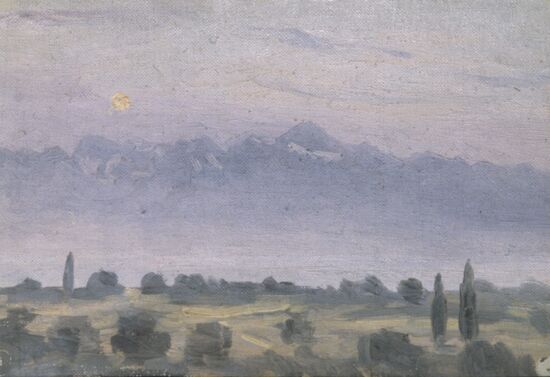 "Alps" painting
