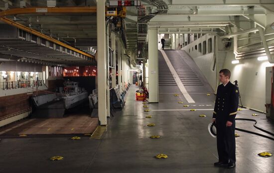 Mistral-class amphibious assault ship of the French Navy