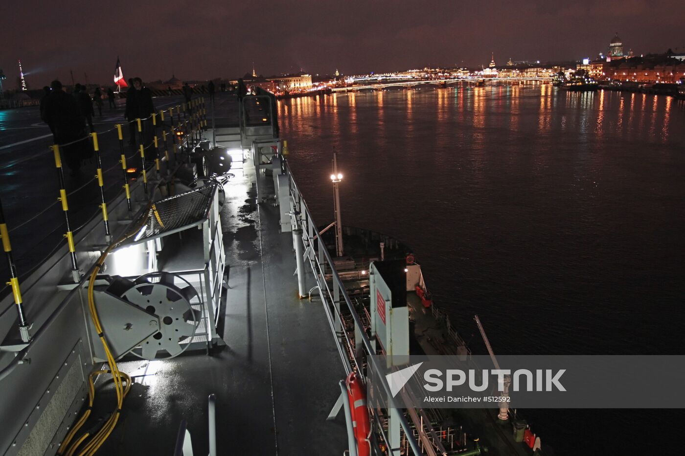 Mistral-class amphibious assault ship of the French Navy