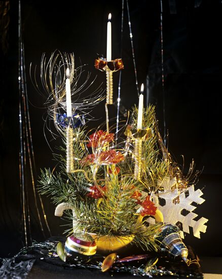 New Year composition